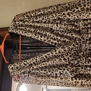 BR leopard jump suit